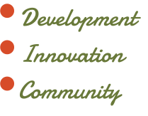 Development    Innovation    Community